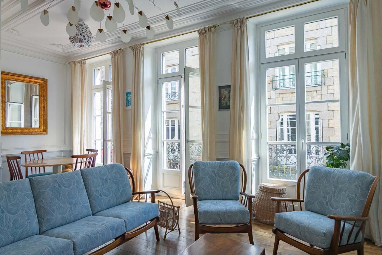 Appartement De La Tour De L'Horloge De دينان المظهر الخارجي الصورة